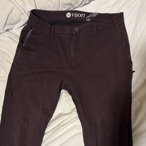 Vuori Men's Dark Brown Chinos